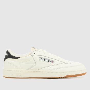 Reebok White Multi Club C 85 Mens Trainers