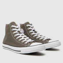 Converse All Star Hi in Charcoal Grey converse Converse All Star Hi in Charcoal Grey,2 of 4