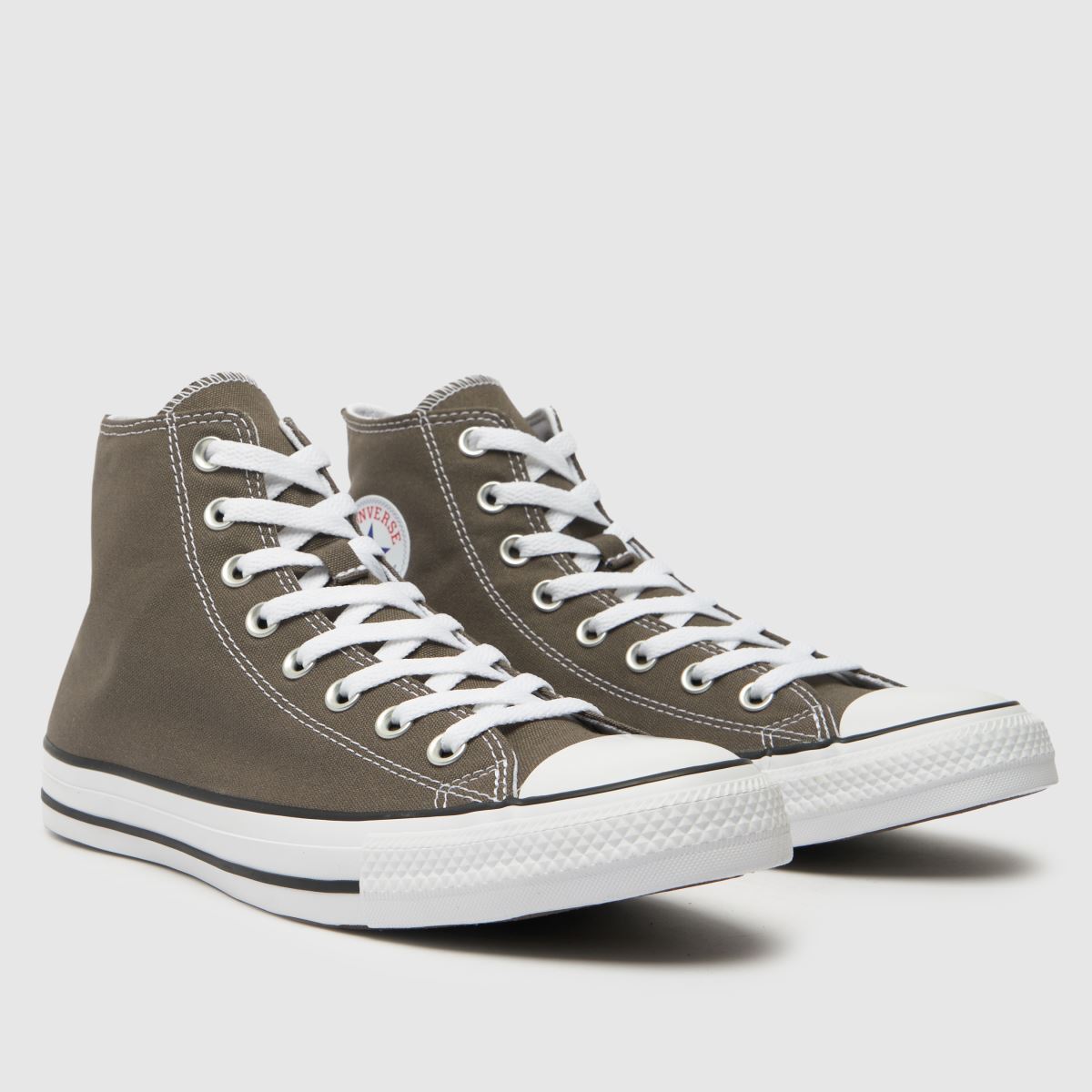 Converse All Star Hi in Charcoal Grey converse Converse All Star Hi in Charcoal Grey 1