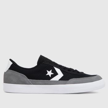 Converse black & grey net star classic ox trainers Converse black & grey net star classic ox trainers