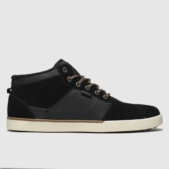 Etnies black jefferson mid mtw trainers Etnies black jefferson mid mtw trainers