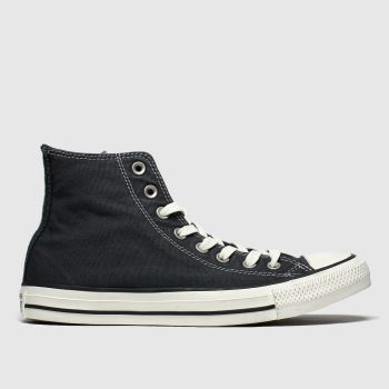 Converse black hi washed trainers Converse black hi washed trainers