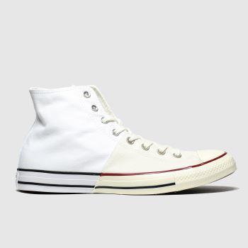 Converse white split hi trainers Converse white split hi trainers
