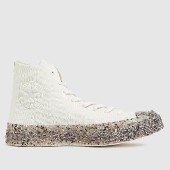 Converse stone renew chuck 70 knit hi trainers Converse stone renew chuck 70 knit hi trainers