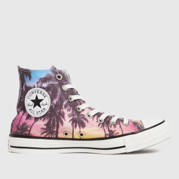 Converse multi hi archive palms trainers Converse multi hi archive palms trainers