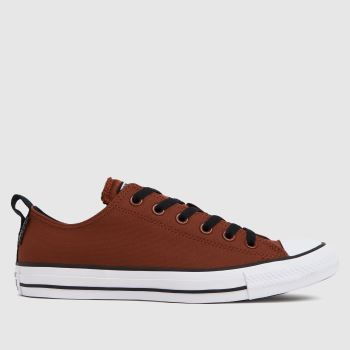Converse brown water-repellant hi trainers Converse brown water-repellant hi trainers