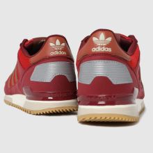 mens adidas burgundy zx 700 trainers