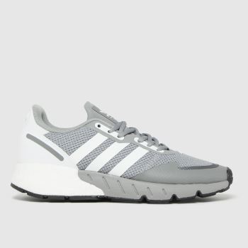 adidas grey zx 1k boost trainers adidas grey zx 1k boost trainers