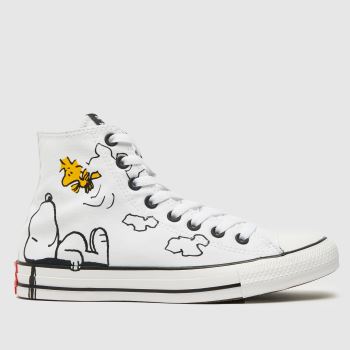 Converse white & black chuck taylor hi peanuts trainers Converse white & black chuck taylor hi peanuts trainers