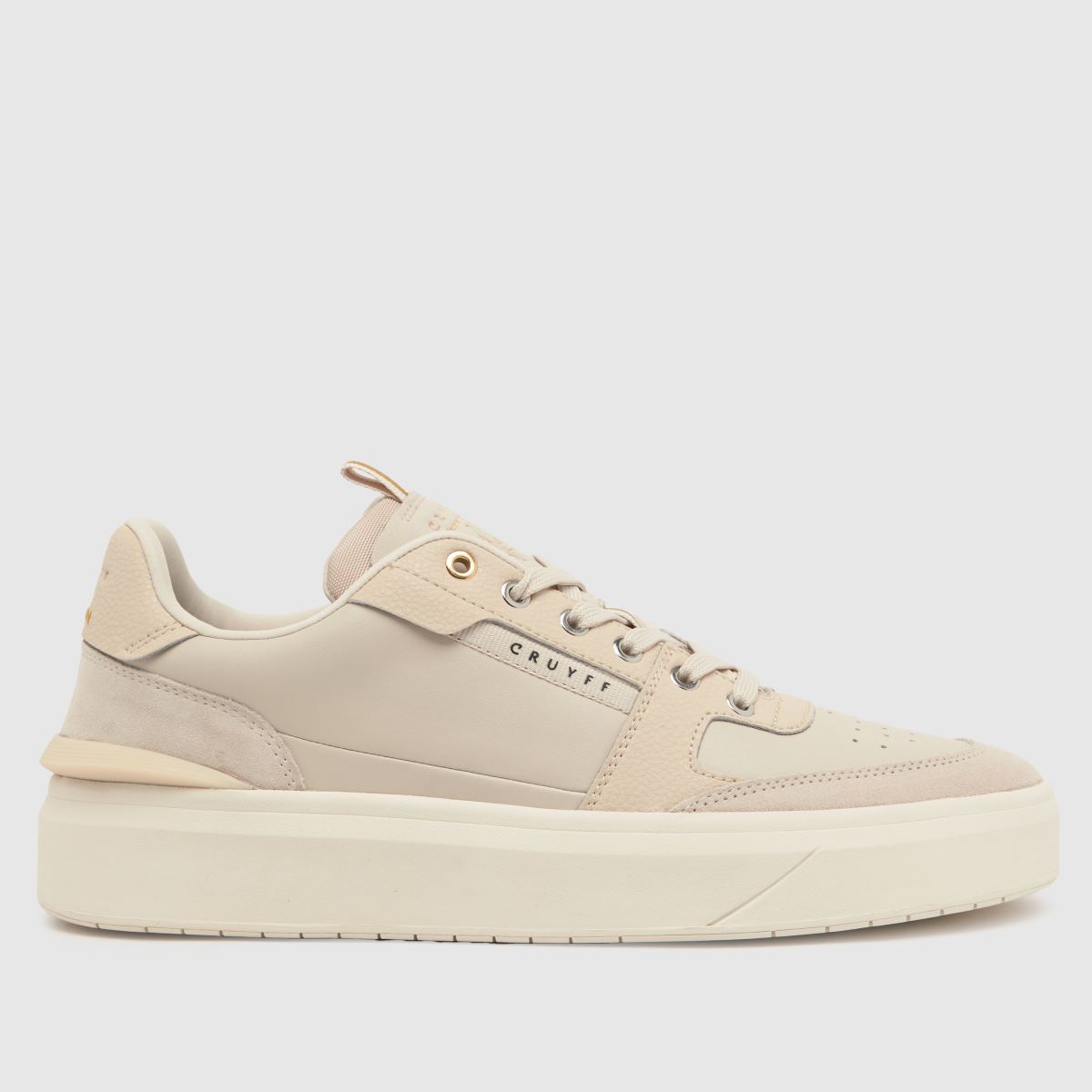 CRUYFF Endorsed Tennis Trainers in Beige CRUYFF Endorsed Tennis Trainers in Beige