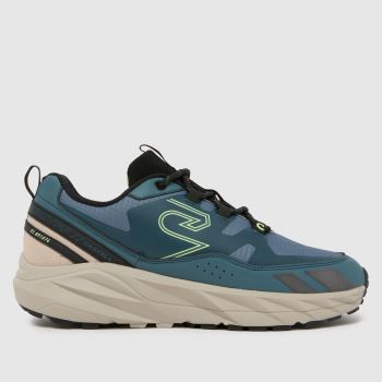 CRUYFF Navy & Stone Castell Mens Trainers