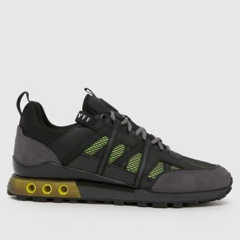 CRUYFF Black Multi Fearia Futura Mens Trainers