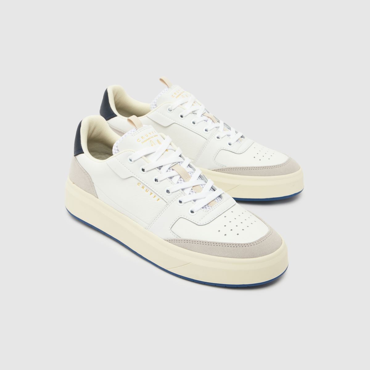 CRUYFF Endorsed Pro in White Multi CRUYFF Endorsed Pro 4