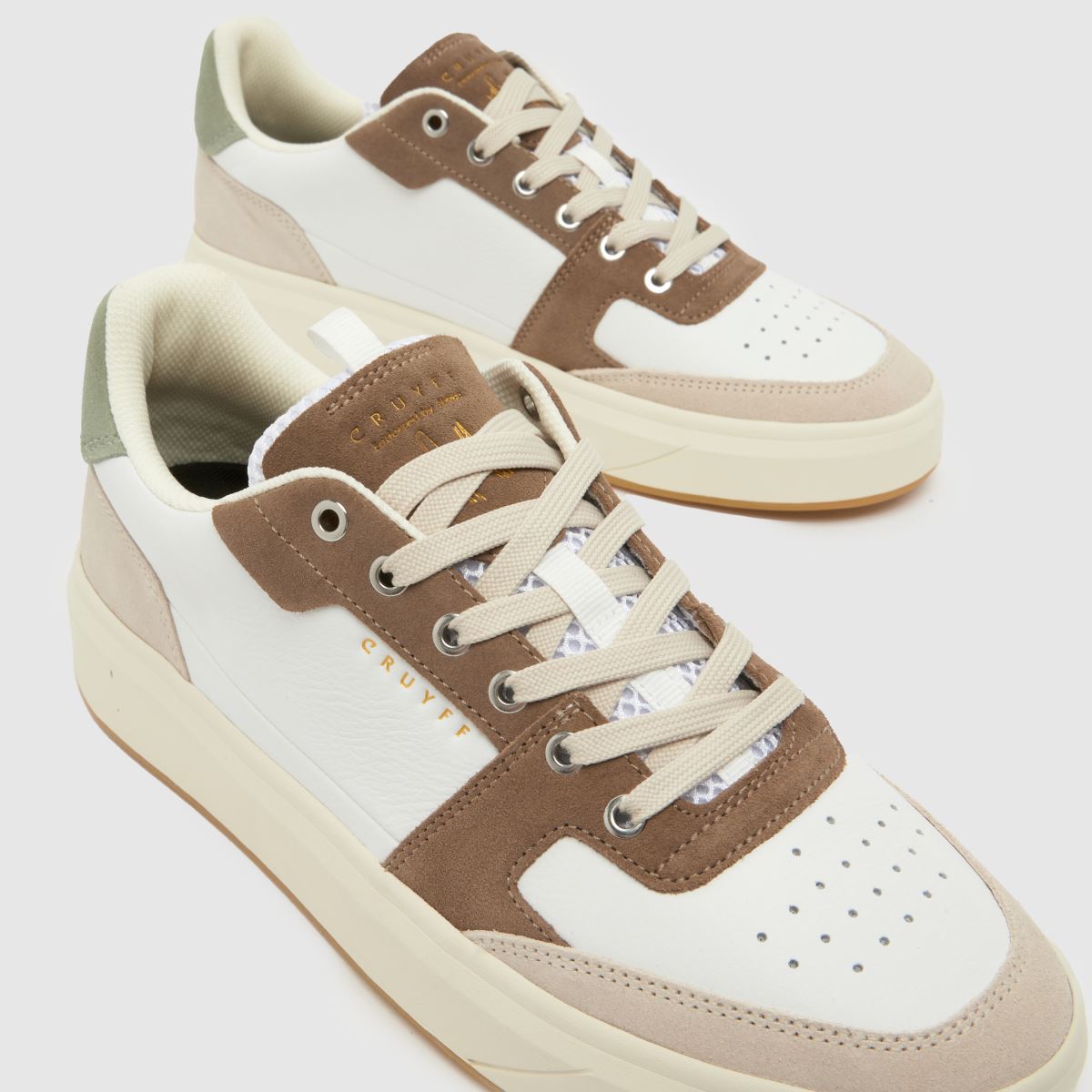CRUYFF Endorsed Pro in White Multi CRUYFF Endorsed Pro 4