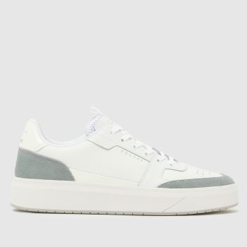 CRUYFF White & grey Endorsed Pro Mens Trainers