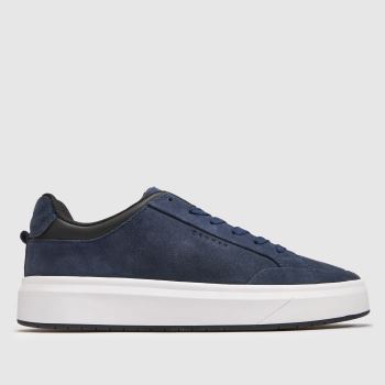 CRUYFF Navy Derby Classic Mens Trainers