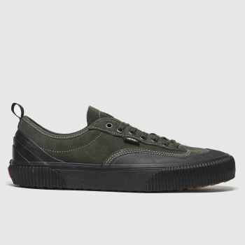 Vans black & green destruct trainers Vans black & green destruct trainers