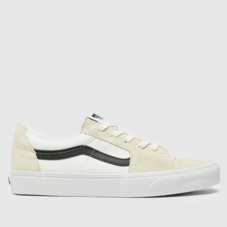 vans white sk8 low
