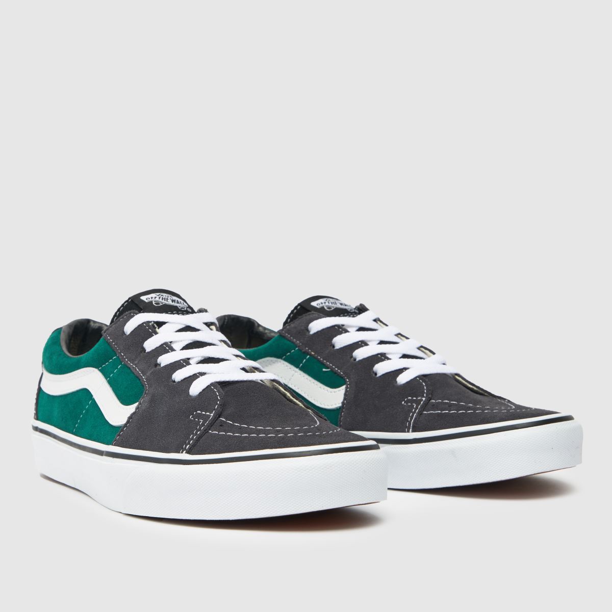 Mens Grey Vans Sk8-low Trainers | schuh