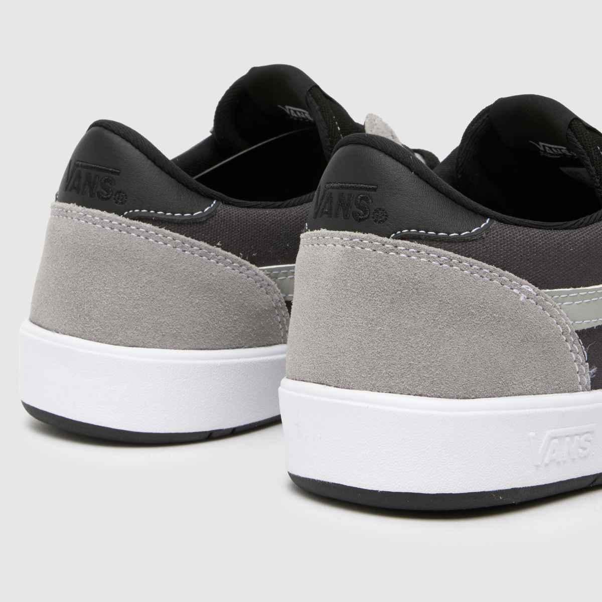 Mens Black & Grey Vans Cruze Too CC Trainers | schuh