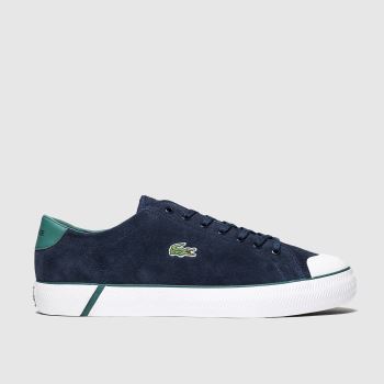 Lacoste navy & green gripshot trainers Lacoste navy & green gripshot trainers
