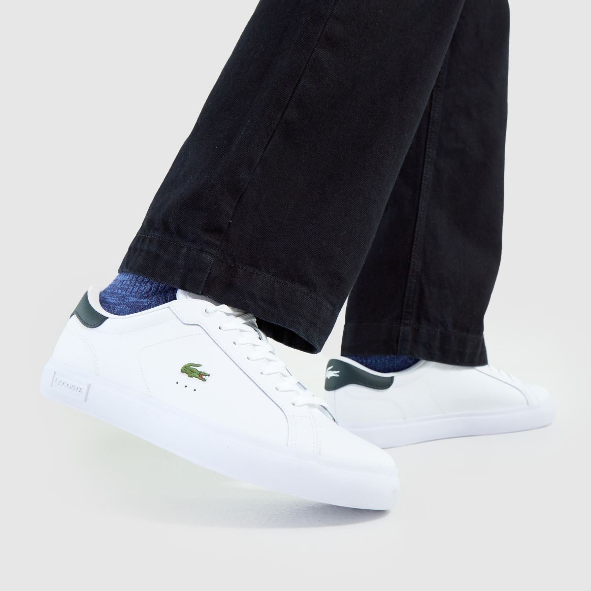 Lacoste Powercourt Lacoste Schuhe Herren WeiÃƒÂŸ Leder Herren Weiß