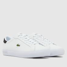Herren Lacoste Weiß-schwarz Powercourt Sneaker Lacoste Powercourt,2 von 4
