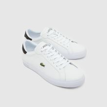 Herren Lacoste Weiß-schwarz Powercourt Sneaker Lacoste Powercourt,3 von 4