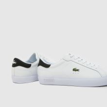 Herren Lacoste Weiß-schwarz Powercourt Sneaker Lacoste Powercourt,4 von 4