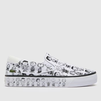 Lacoste white & black snoopy jump serve slip trainers Lacoste white & black snoopy jump serve slip trainers