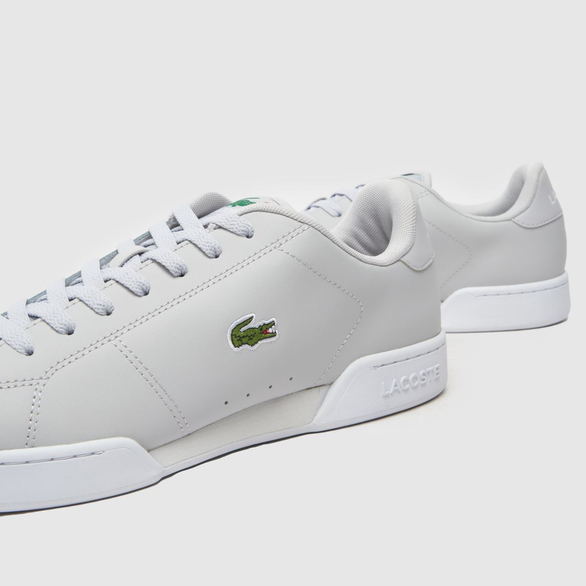 mens grey lacoste trainers