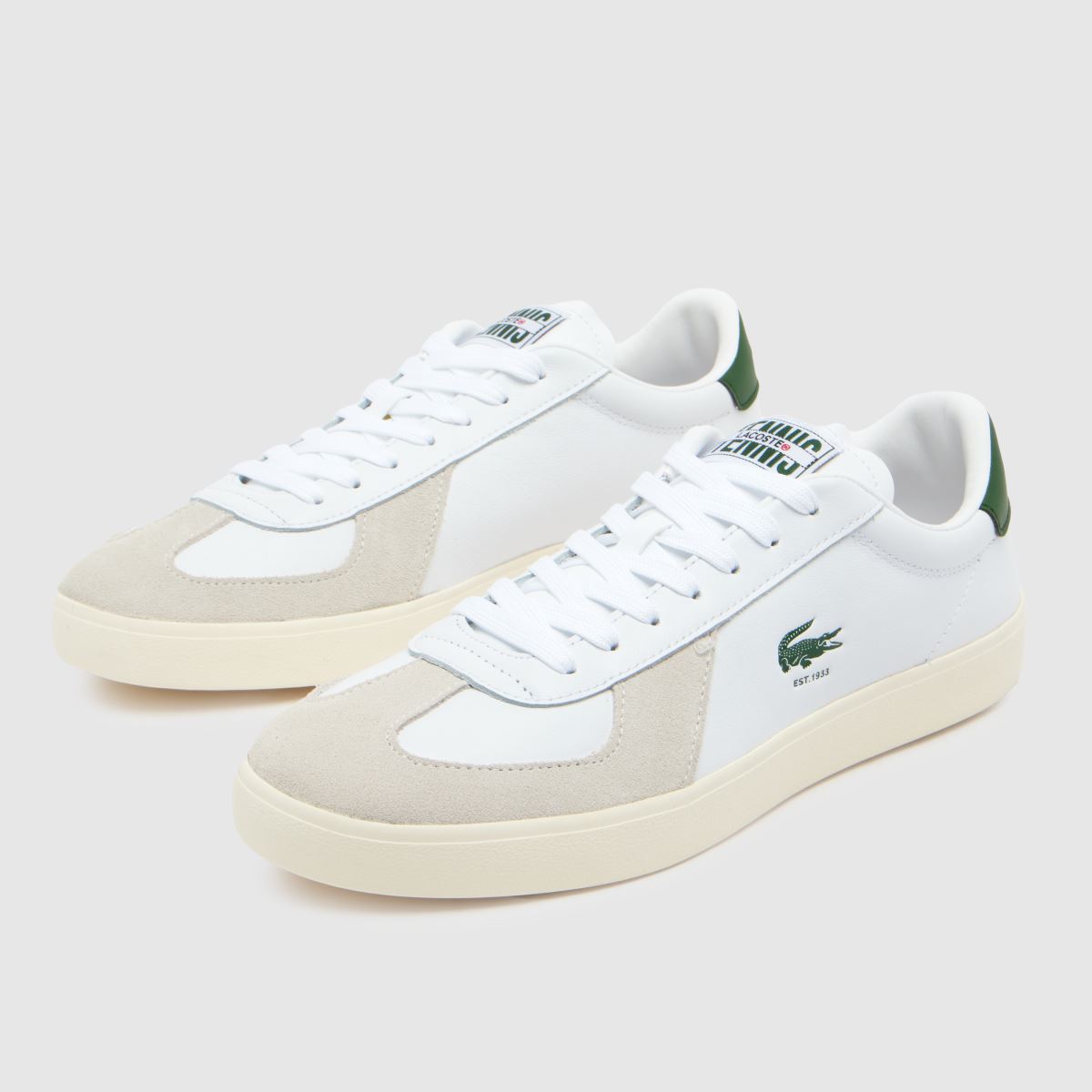 Lacoste Baseshot Pro in White Multi Lacoste Baseshot Pro 4