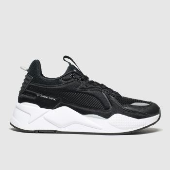 mens black & white puma rs-x soft case trainers | schuh mens black & white puma rs-x soft case trainers | schuh