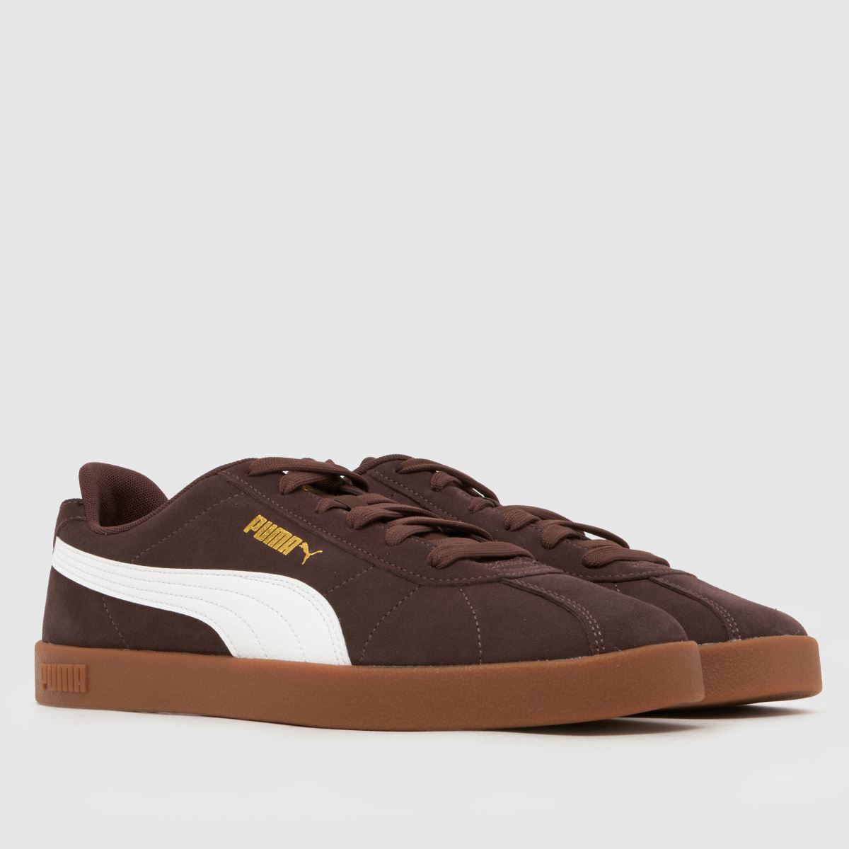 Herren PUMA Braun-weiß Club Ii Era Sneaker PUMA Club II Era 1