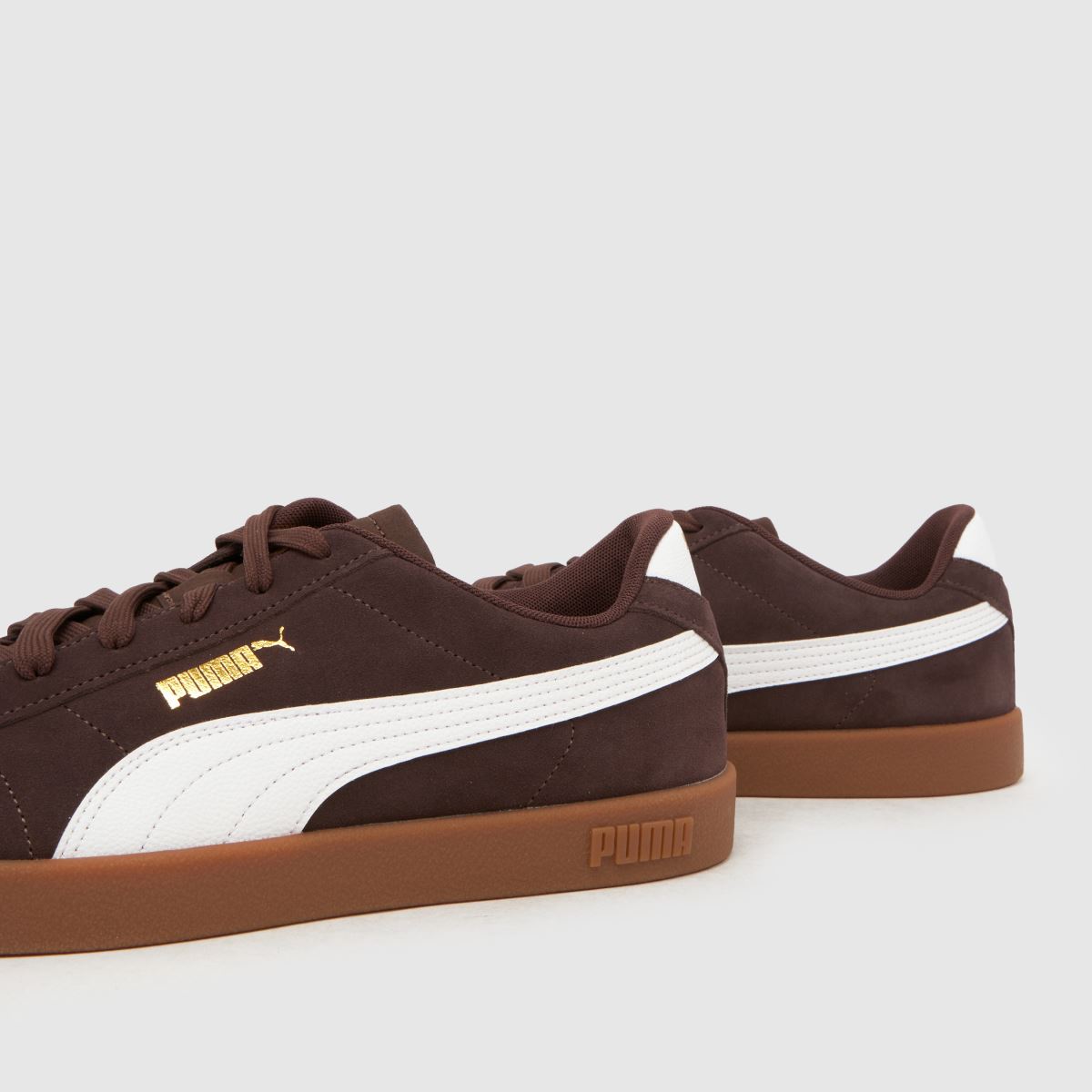 Herren PUMA Braun-weiß Club Ii Era Sneaker PUMA Club II Era 7