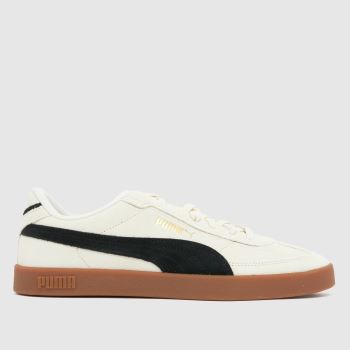 PUMA Stone & Black Club II Mens Trainers