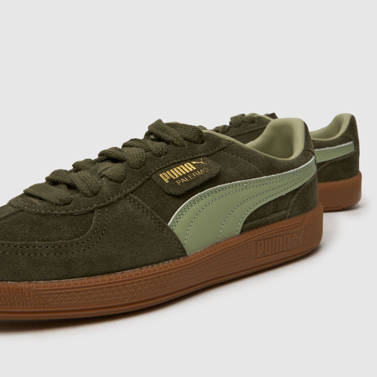 PUMA Palermo in Khaki PUMA Palermo 7