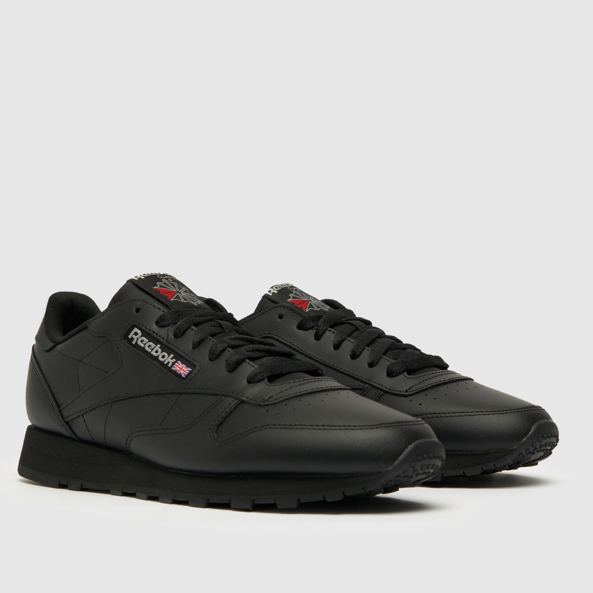 Reebok Classic Leather in Black Reebok Classic Leather 8
