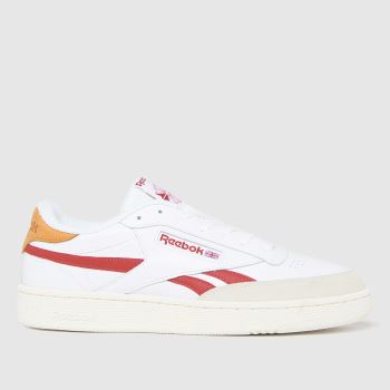 Reebok white & red club c revenge trainers Reebok white & red club c revenge trainers