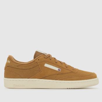 Reebok Tan Club C 85 Mens Trainers