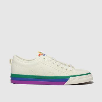 adidas white & red nizza pride trainers adidas white & red nizza pride trainers