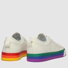 Herren adidas Weiß-rot Nizza Pride Sneaker Herren adidas Weiß-rot Nizza Pride Sneaker