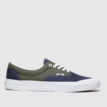 vans navy & green era tc trainers vans navy & green era tc trainers