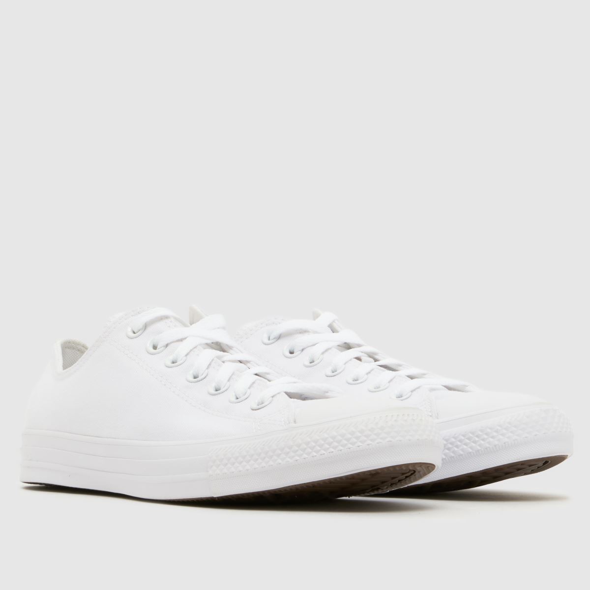 Converse All Star Mono Ox in White Converse All Star Mono Ox 8