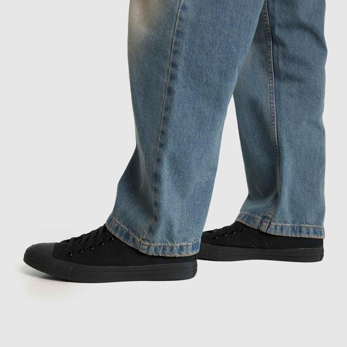 Converse All Star Mono Ox in Black Converse All Star Mono Ox 8
