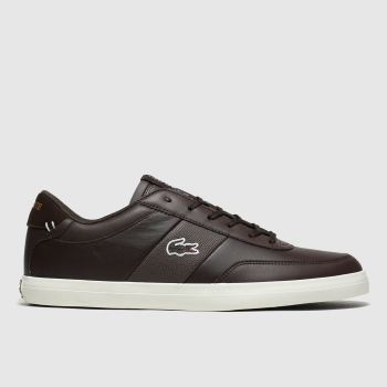 Lacoste dark brown court-master trainers Lacoste dark brown court-master trainers