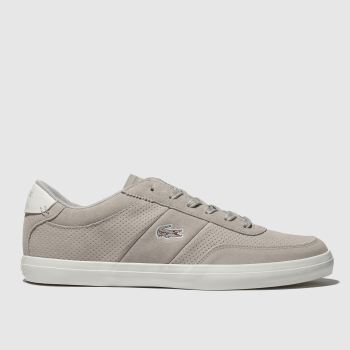 lacoste light grey court-master trainers lacoste light grey court-master trainers