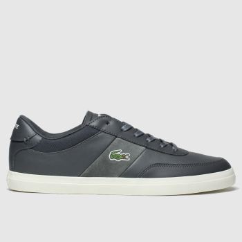 lacoste dark grey court-master trainers lacoste dark grey court-master trainers