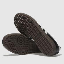Mens Black White Adidas Samba Og Trainers Schuh