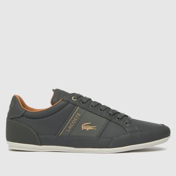 Lacoste dark grey chaymon trainers Lacoste dark grey chaymon trainers
